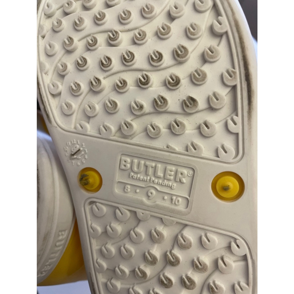Unisex Kid Butler Rockhopper Over Shoes Yellow Sz 9 rain fall durable waterproof - Picture 4 of 5